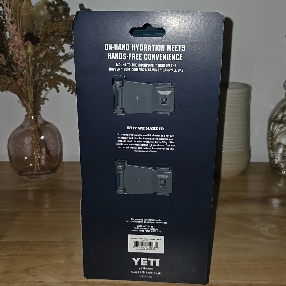 YETI Large Rambler Bottle Sling in Agave Teal NWT In Original Packaging - Picture 3 of 5